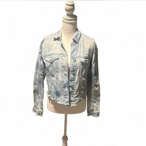 Calvin Klein Light Blue Washed Denim Jacket